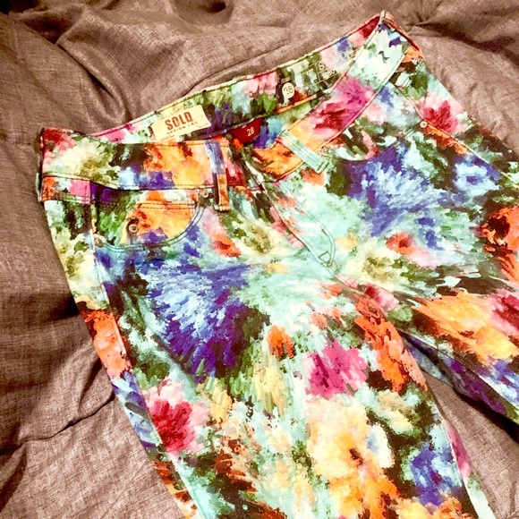 Floral print skinny jeans - Picture 5 of 7